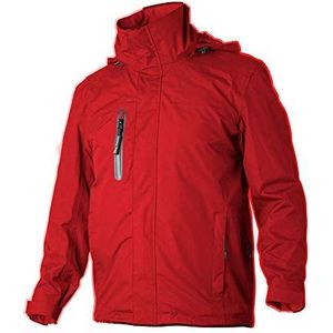 Top Swede 6520-03-05 model 6520 wind- en waterdichte shell jas, rood, maat M