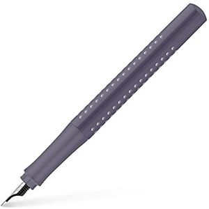 Faber-Castell 140828 - Vulpen Grip 2010, veersterkte M, dapple grijs, 1 stuk