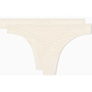 Emporio Armani - All Over Eagle Mesh - Tanga - 2 Eenheden