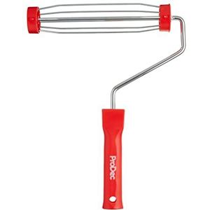 ProDec Professionele kunststof handgreep PRFR005 - verfrollerframe met antislip 5-aderige kooi en steekgreep voor verlengstangen, 22,9 x 4,4 cm kooi