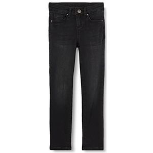 Little Pieces LPRUNA Slim MW NOOS BC Jeans, Zwart/Detail:WASH Code BL648-BA, 164