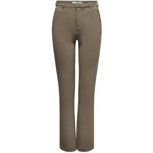 ONLY Dames Onlraffy-yo Life Mid STR Pant TLR Noos broek, fossiel, 3XL / 34L