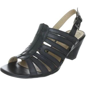Jana Fashion 8-8-28318-28 damessandalen, zwart 001, 37.5 EU