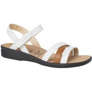 Ganter Sonnica Sandaal voor dames, Milk., 39 EU X-Schmal