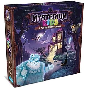 Asmodee - Mysterium Kids: De schat van Captain Buu - bordspel, 2-6 spelers, 6+ jaar, Italiaanse editie