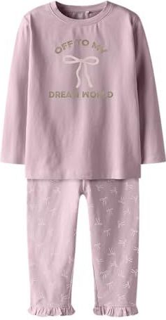 Pyjama's - Lange Mouwen Pyjama - Jersey - Glitterprint
