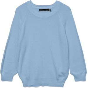 Vero Moda Vmnewlex Sun 3/4 Blouse Ga Rep, Airy Blue., M