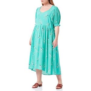 ONLY Carmakoma Damesjurk, Marinegroen/Aop: sasha Green, 42