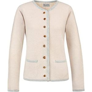 Stockerpoint Caro gebreide damesjas, natuurlijk lichtblauw, 36