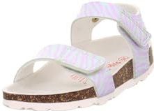 Superfit - 7510 - Meisjesslippers - Lichtgroen Roze - 29 EU Weit