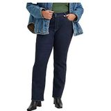 Levi's dames Plus Size 724™ High Rise Straight, Blue Wave Rinse, 14 S