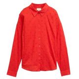 Tom Tailor Dot Structure Blouse Met Lange Mouwen