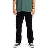 Quiksilver - Taxer Cord - Broek - Zwart - Rechte Pasvorm - Katoenen Ribfluweel