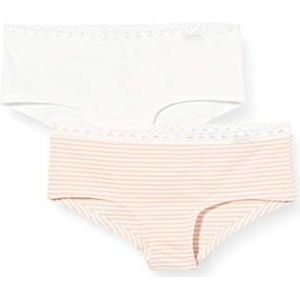 Skiny Meisjesonderbroek (verpakking van 2), Rosestripe Selection, 164 cm