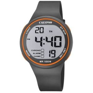 Calypso Digitaal polshorloge voor heren, kwarts, met kunststof armband K5795/4