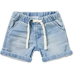Noppies Baby Minetto Shorts voor jongens, Lichtblauw denim - P113, 68