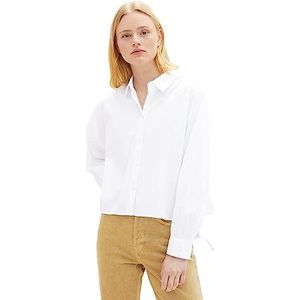 TOM TAILOR Denim Dames blouse 1035428, 20000 - White, XL