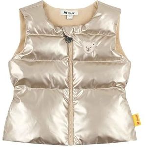 Steiff Vest EU maat 56 sesam, outdoor omkeerbaar vest, overgangsjas, kinderjas waterafstotend, warm en comfortabel, wasmachinebestendig, sesam, 56