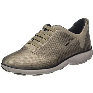 Geox D Nebula C Sneakers voor dames, Dk Beige, 38 EU