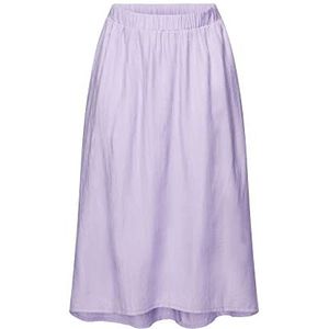 Esprit Collection Midirok met crinkle-effect, lavendel, 36