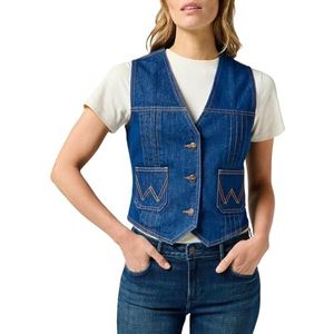 Denim Jas - Ongevoerd Vest - Katoen