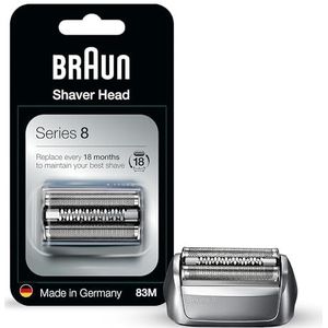 Braun Serie 8 Vervangingskop voor elektrisch scheerapparaat - 83 m - compatibel met elektrisch scheerapparaat 8370cc, 8340s, 8350s