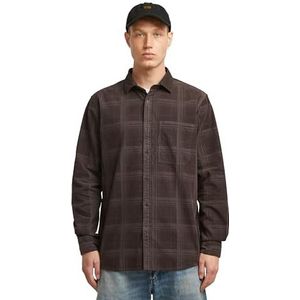 One Pkt Regular Shirt ls, meerdere kleuren (Ganache Gd Laser Check D28117-c436-h625), XS