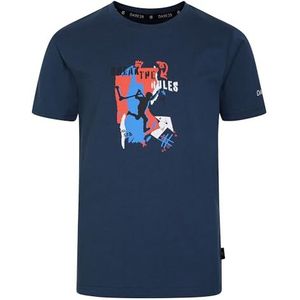 Dare 2b Kinder Trailblazer II T-Shirt Blauw, Blauw, 11-12 jaar