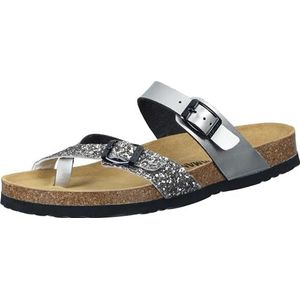 Dr. Brinkmann PEGO pantoletten, zilver, 36 EU