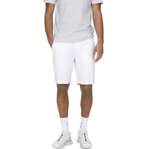 ONLY & SONS ONSMARK 0011 Cotton Linnen Shorts NOOS, wit, XL