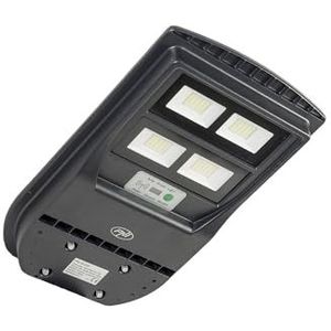 PNI SL210 6,5W straatverlichtingslamp, met ingebouwd 10W zonnepaneel, 6500K, 1000lm, 2 x ingebouwde 10Ah batterij, magnetron bewegingssensor