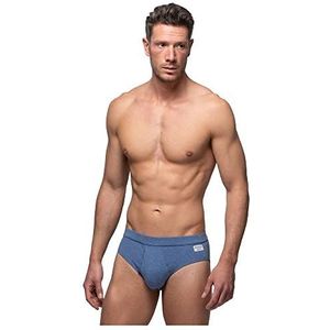 Abanderado heren briefs (2 stuks), Blauw/Grijs (Vigore), XXL