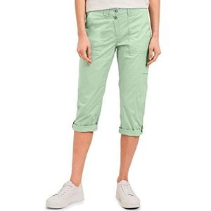 Cecil 3/4 zomerbroek, Fresh Salvia Green, 26W x 22L