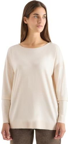 Cecil - Gebreide Trui - Beige - Met Structuurdetails