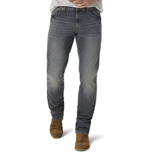 Wrangler Retro Slim Fit Straight Leg Jeans voor heren, Donkere ridder, 31W x 38L