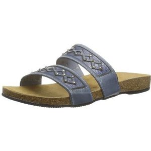 Dr. Brinkmann Dames 700749 slippers, Blauwe Jeans 5, 40 EU