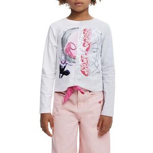 Desigual - Ghost Spider™ - Lange Mouwen T-shirt - Met Marvel™-Druck en Glitzerverzierungen