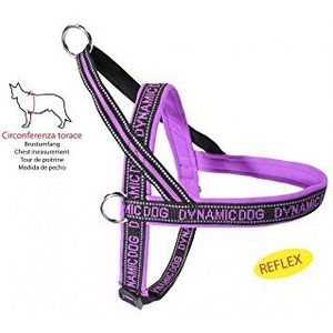 CAMON neopreen kam Dynamic Violet Maat borstomvang 35 cm voor honden, meerkleurig, eenheidsmaat