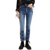 Desigual Damesjeans, blauw, 34