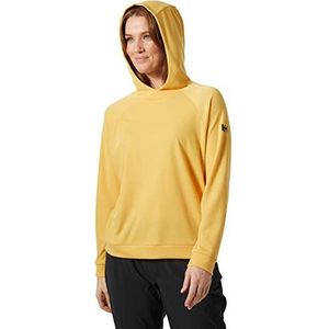 Helly-Hansen Dames Inshore Hoodie Hooded Sweatshirt, 341 Honingraat, L