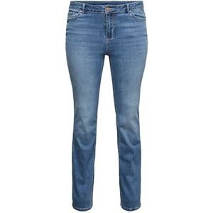 Jeans - Straight Fit - Blauw - Katoen - Mid Rise