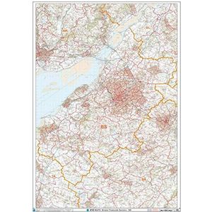 Bristol - BS - Postcode Wandkaart - Papier