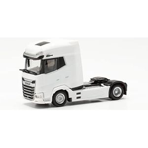 Herpa vrachtwagen model Scania CR 20 ND platformwagen met laadkraan ""Gebrüder Melmer"", natuurgetrouw op schaal 1:87, vrachtwagenmodel, modelbouw, Made in Germany, kunststof vrachtwagen model