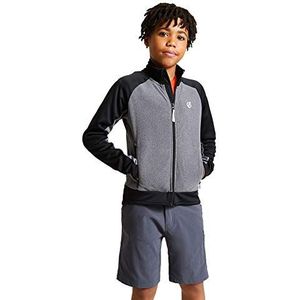 Dare2b Kids DKL364 7CAC05 Accolade ' zakken met rits stretch tussenlaag, ebony grijs/zwart, 5-6