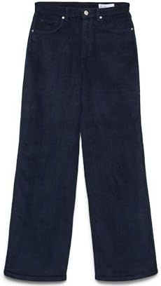Vmtessa - High Rise Wide Fit - Corduroy Jeans - Wide Leg Fit