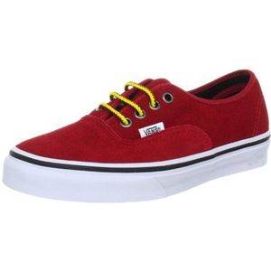 Vans Authentic VQER71K Klassieke sneakers voor volwassenen, uniseks, Rood Hiker Suede Chili Pepper, 36 EU