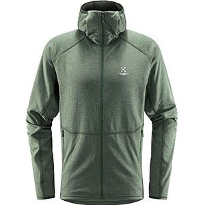 Haglöfs Skuta Hood fleecejack Fjell Green, S heren