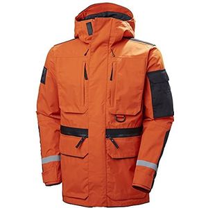 Helly Hansen Heren Arctic Transition Parka, Patrol Orange, XL
