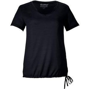 killtec Dames Functioneel T-shirt KOS 64 WMN TSHRT, dark navy, 34, 41343-000