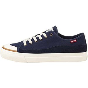 Levis Footwear and Accessories Square Low Herensneakers, donkerblauw, 42 EU, Donkerblauw, 42 EU